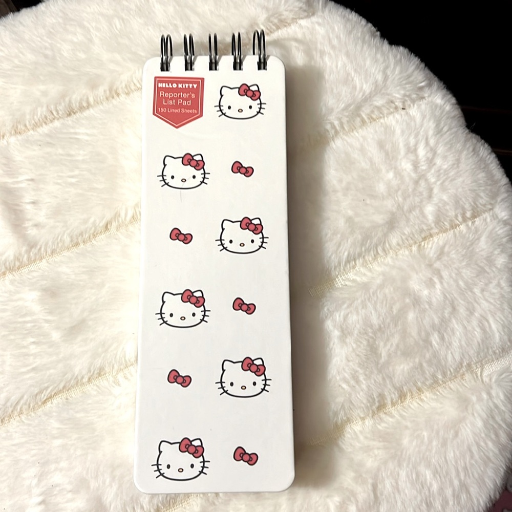 Hello kitty note book new